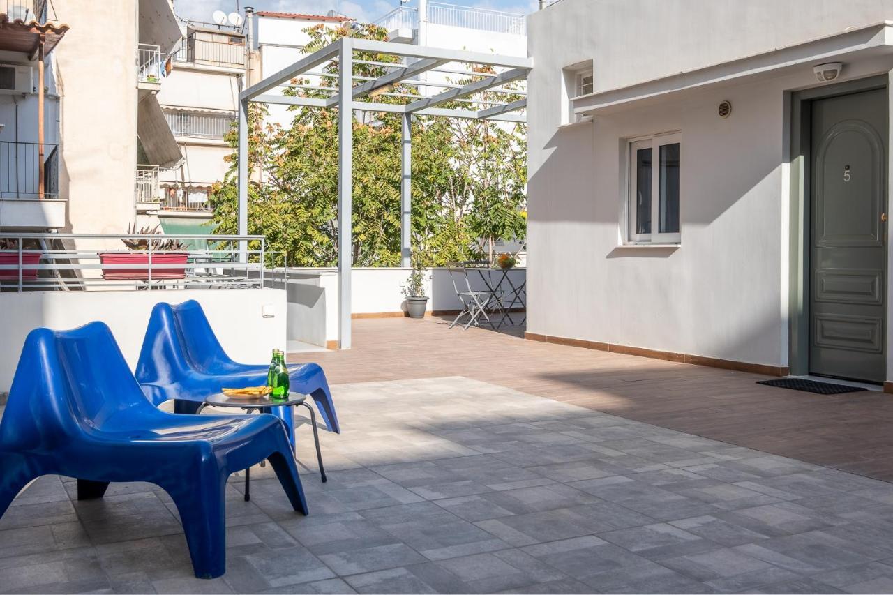Central5 Boutique Apartments With Common Garden Next To Metro Athènes Extérieur photo